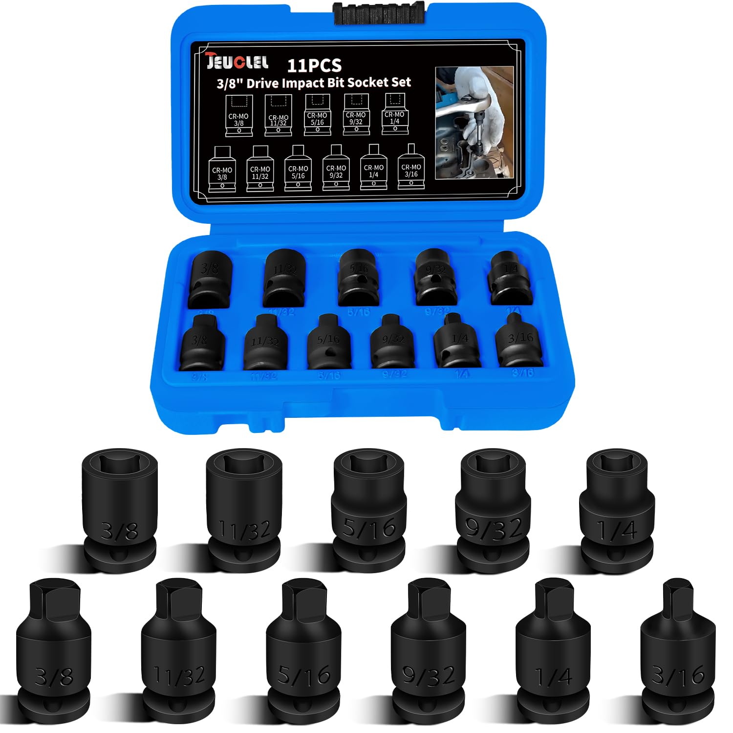 Amazon.com: JEUCLEL 11PCS 3/8